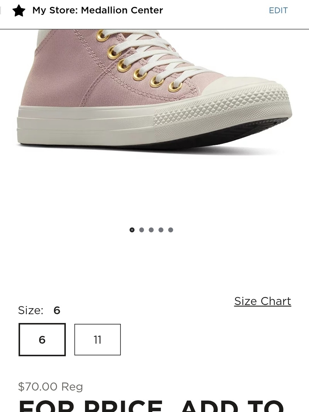 Women’s Converse Chuck Taylors Sneakers